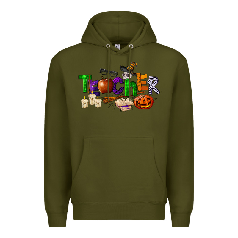 Halloween Teacher Premium Hoodie by LillyAllenDesigns | Teevron