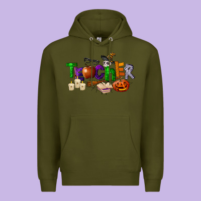 Halloween Teacher Premium Hoodie Designed By Lillyallendesigns