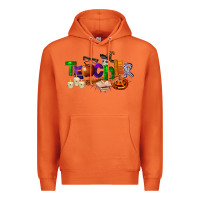 Carrot halloween teacher Premium Hoodie - LillyAllenDesigns