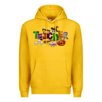 Lemon halloween teacher Premium Hoodie - LillyAllenDesigns
