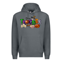Rock halloween teacher Premium Hoodie - LillyAllenDesigns
