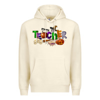 Sandshell halloween teacher Premium Hoodie - LillyAllenDesigns