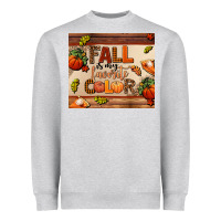 Heather Grey fall is my favorite color Heavyweight Sweatshirt - AdoDesignShop