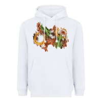 White horseshoe cowhide cactus patch Heavyweight Hoodie - AdoDesignShop