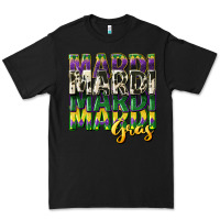 Black cowhide mardi gras Premium Tee - CowGirlArtShop