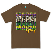 Cacao cowhide mardi gras Premium Tee - CowGirlArtShop