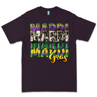 Plum cowhide mardi gras Premium Tee - CowGirlArtShop