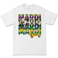 White cowhide mardi gras Premium Tee - CowGirlArtShop