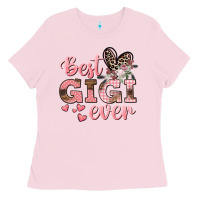 Bubblegum Pink Best gigi ever Mother's Day Ladies Tee - CowGirlArtShop
