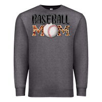Charcoal Heather baseball mom Premium Sweatshirt - AdoDesignShop