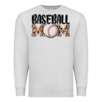 Dove Grey baseball mom Premium Sweatshirt - AdoDesignShop