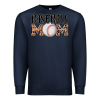Navy baseball mom Premium Sweatshirt - AdoDesignShop