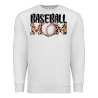 Oatmeal Heather baseball mom Premium Sweatshirt - AdoDesignShop