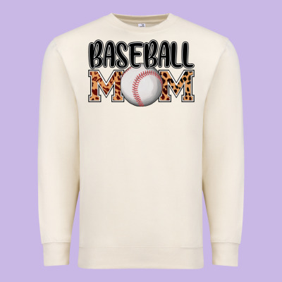 Baseball Mom Premium Sweatshirt Designed By Adodesignshop
