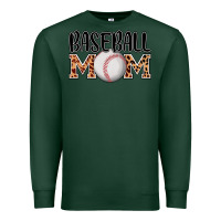 Sports Green baseball mom Premium Sweatshirt - AdoDesignShop