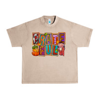 French Oak Grateful Thanksgiving Urban Heavy Tee - FaDigitalArtStudio