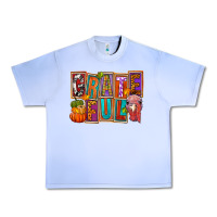 Grape Ice Grateful Thanksgiving Urban Heavy Tee - FaDigitalArtStudio