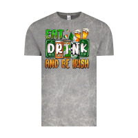 Cloud Rock St. Patrick's Eat drink and be Irish Vintage Tee - OliviaCreatesArt