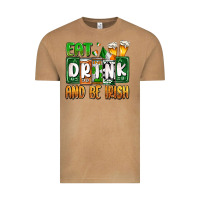 St. Patrick's Eat Drink And Be Irish Vintage Tee | Teevron