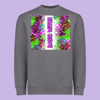 Basic Witch Heavyweight Sweatshirt Designed By Adodesignshop