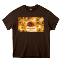 Chocolate Brown gobble til you wobble Heavy Core Tee - TumblerDesignByShophia