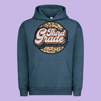 Third Grade Urban Hoodie Designed By Jahusdesignshop