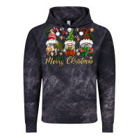Cloud Black Merry Christmas Gnomes Vintage Hoodie - BundleAndBundleShop