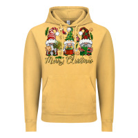 Vintage Mustard Merry Christmas Gnomes Vintage Hoodie - BundleAndBundleShop