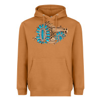 Meerkat gemstone wood leopard patch Heavyweight Hoodie - AdoDesignShop