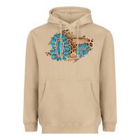 Mushroom gemstone wood leopard patch Heavyweight Hoodie - AdoDesignShop