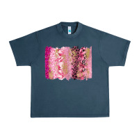 Midnight Navy cancer brushstroke Urban Heavy Tee - FaDigitalArtStudio