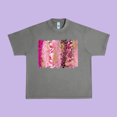 Cancer Brushstroke Urban Heavy Tee Designed By Fadigitalartstudio