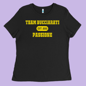Team Bucciarati Character Anime Ladies Tee Designed By Designefamous
