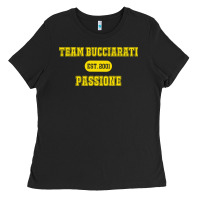 Black team bucciarati character anime Ladies Tee - DesigneFamous