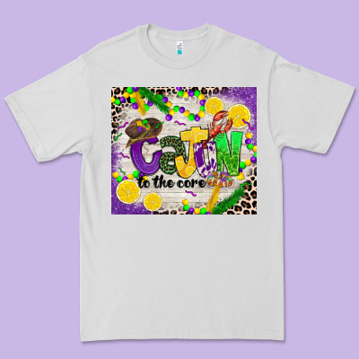 Cajun To The Core Premium Tee Designed By Cowgirlartshop