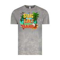 Cloud Rock Sun salt sand Vintage Tee - FaDigitalArtStudio