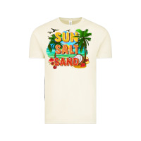 Vintage Arctic Sun salt sand Vintage Tee - FaDigitalArtStudio