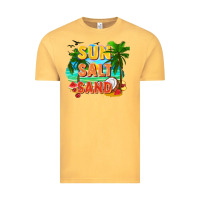 Vintage Mustard Sun salt sand Vintage Tee - FaDigitalArtStudio