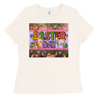 Bone Easter day farm animals tumbler Ladies Tee - HowdyJamesFarm