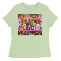 Matcha Easter day farm animals tumbler Ladies Tee - HowdyJamesFarm
