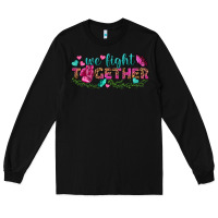 Black We Fight Together Long Sleeve Tee - BundleAndBundleShop