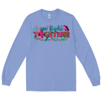 Colony Blue We Fight Together Long Sleeve Tee - BundleAndBundleShop