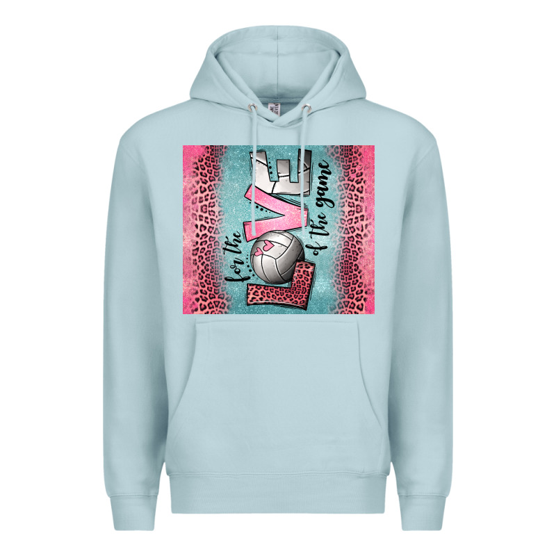 For The Love Of The Game Volleyball Premium Hoodie by Jasminsmagicworld | Teevron