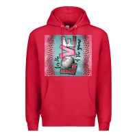 Cardinal for the love of the game volleyball Premium Hoodie - Jasminsmagicworld