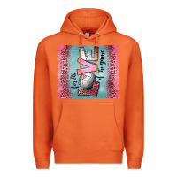 Carrot for the love of the game volleyball Premium Hoodie - Jasminsmagicworld