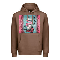 Chestnut for the love of the game volleyball Premium Hoodie - Jasminsmagicworld