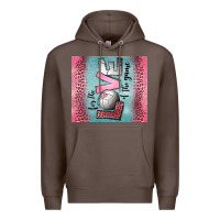 Coffee for the love of the game volleyball Premium Hoodie - Jasminsmagicworld