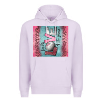 Lilac for the love of the game volleyball Premium Hoodie - Jasminsmagicworld