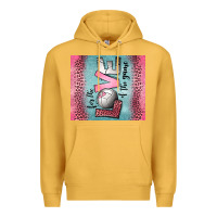 Mustard for the love of the game volleyball Premium Hoodie - Jasminsmagicworld