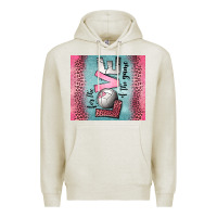 Oatmeal Heather for the love of the game volleyball Premium Hoodie - Jasminsmagicworld